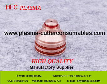 Plasma-Schneider zerteilt Düse 284124/Elektrode 284125/Schild 284123 des Geist-400 des Flussstahl-400A