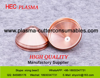Plasma-Schneider zerteilt Düse 284124/Elektrode 284125/Schild 284123 des Geist-400 des Flussstahl-400A
